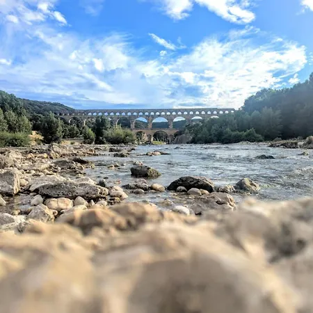 Apartmán Le Mistral - Pont Du Gard - Cozy & Intime - Wifi Fibre -tv Saint-Bonnet-du-Gard
