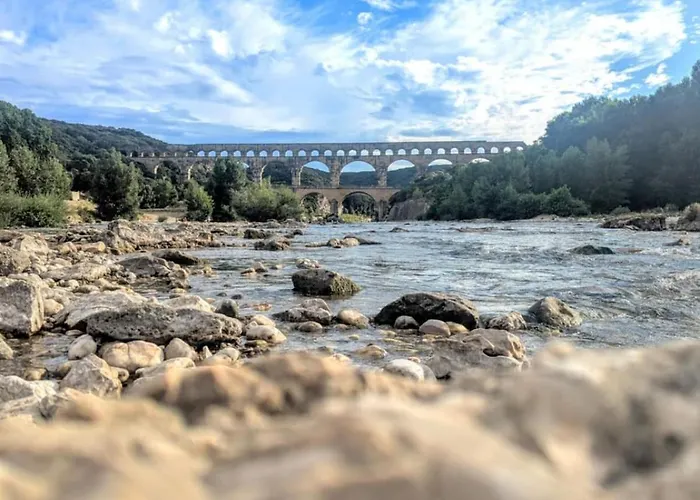 Appartamento Le Mistral - Pont Du Gard - Cozy & Intime - Wifi Fibre -tv Saint-Bonnet-du-Gard